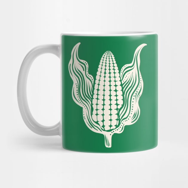 Corn on the Cob white by Rebelform